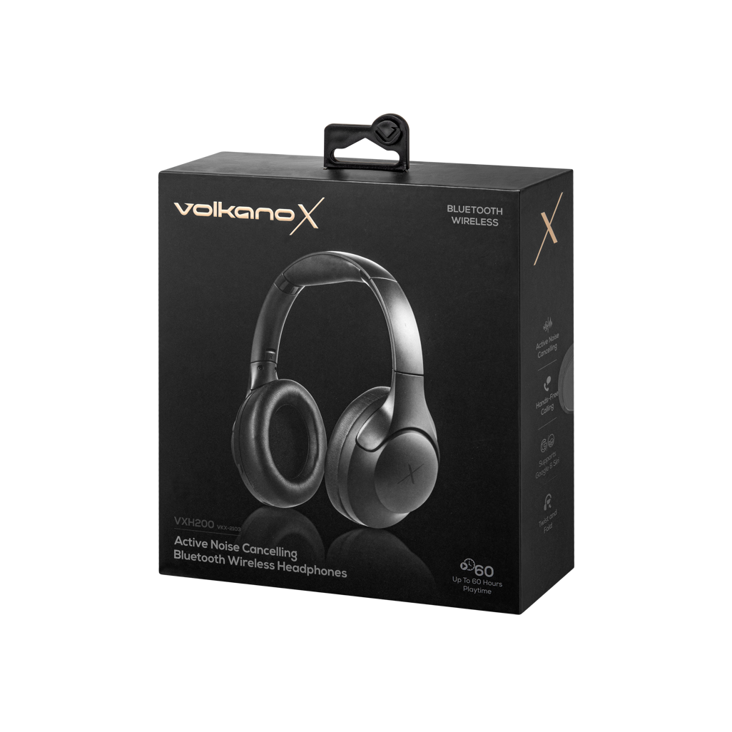VolkanoX VXH200 Bluetooth Headphones with ANC