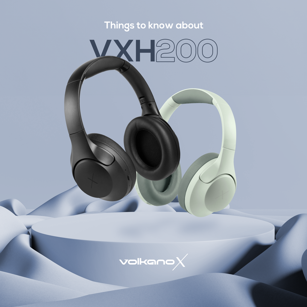 VolkanoX VXH200 Bluetooth Headphones with ANC